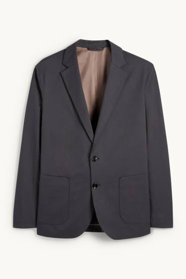 Hommes - Veste de costume - regular fit - gris foncé
