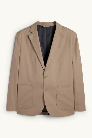 Herren - Baukasten-Sakko - Regular Fit - taupe