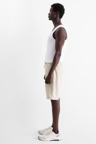 Hommes - Short - beige clair