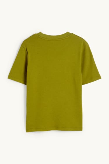 Damen - T-Shirt - Slim Fit - grün