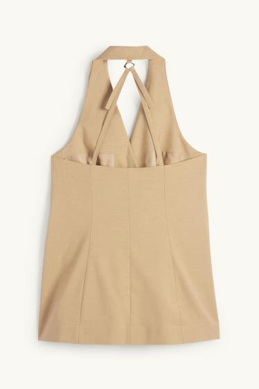 Donna - Gilet business - tailored fit - beige