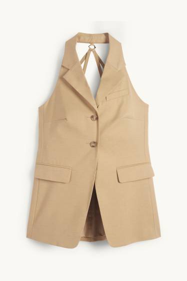 Donna - Gilet business - tailored fit - beige