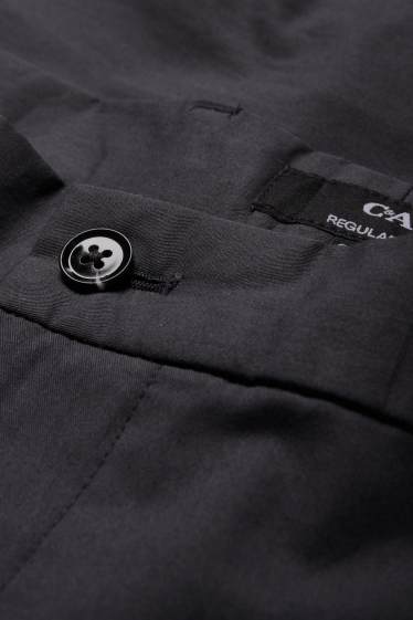 Herren - Baukasten-Hose - Regular Fit - dunkelgrau