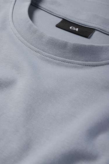 Hommes - T-shirt - relaxed fit - gris
