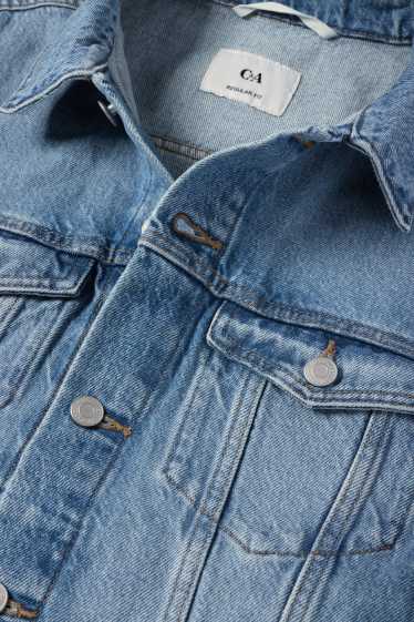 Herren - Jeans-Weste - jeansblau