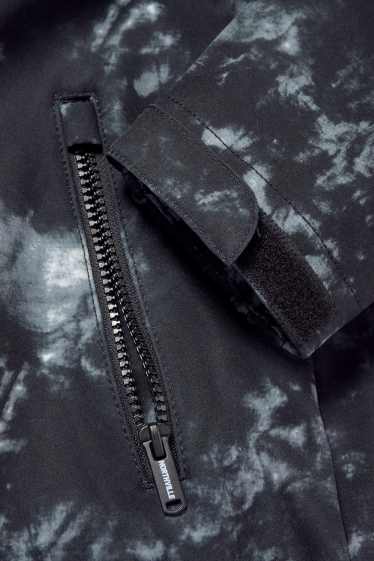 Nen - Jaqueta softshell amb caputxa - impermeable - estampada - antracita