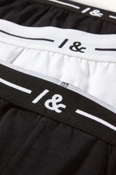 Herren - Multipack 3er - Trunks - schwarz