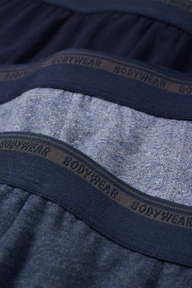 Herren - Multipack 3er - Trunks  - dunkelblau