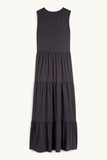 Women - A-line dress - dark gray