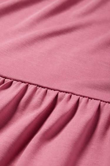 Femmes - Robe évasée - rose foncé