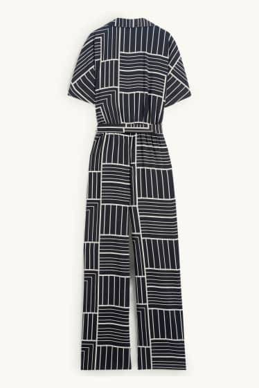 Femmes - Combinaison - à motif - noir / blanc