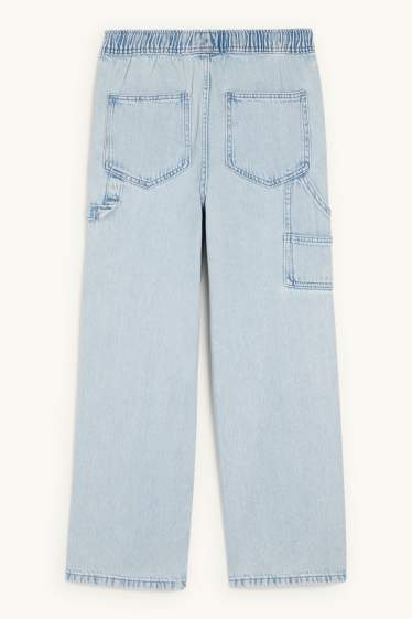 Nen - Loose Fit Jeans - texà blau clar