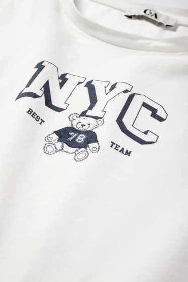 Femmes - T-shirt court - blanc