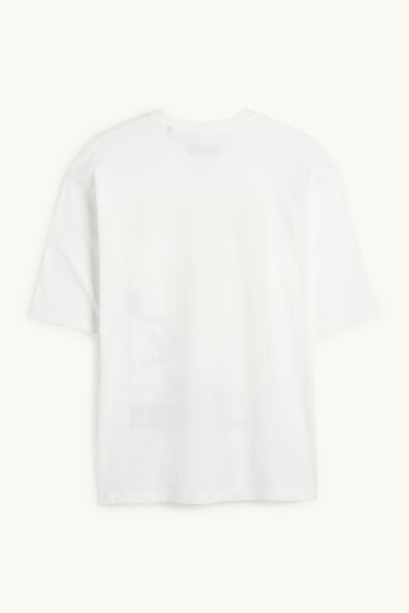 Hommes - T-shirt - oversize - Naruto - blanc