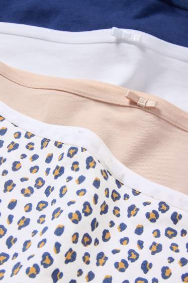 Damen - Multipack 4er - Slip - dunkelblau