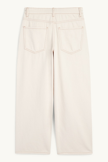 Enfants garçons - Baggy jean - beige clair