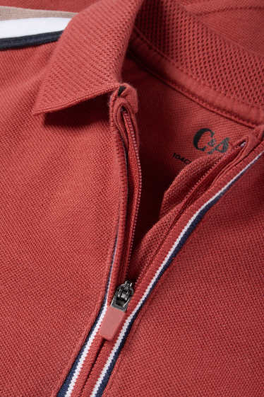 Children Boys - Polo shirt - dark red