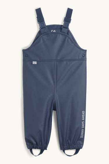 Baby Girls - Baby waterproof trousers - waterproof - dark blue