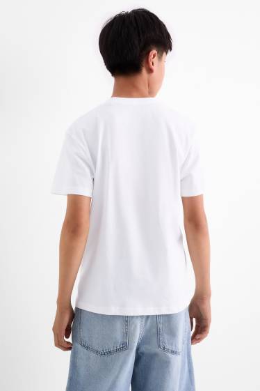 Kinder Jungen - Multipack 2er - Kurzarmshirt - weiß