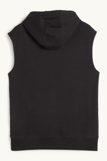 Bambini - Top con cappuccio - nero