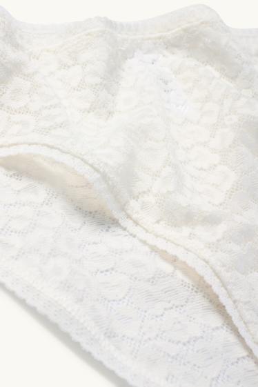 Femmes - Culotte - blanc
