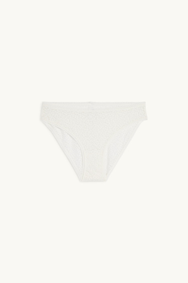 Femmes - Culotte - blanc