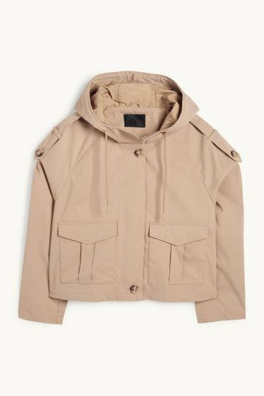 Femmes - Trench court - beige