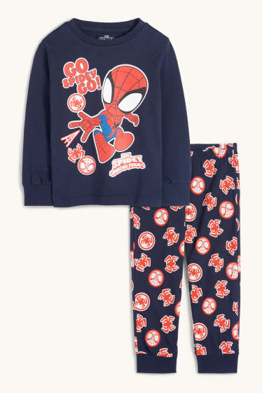Niños - Spidey y sus superamigos - pijama - 2 prendas - azul oscuro