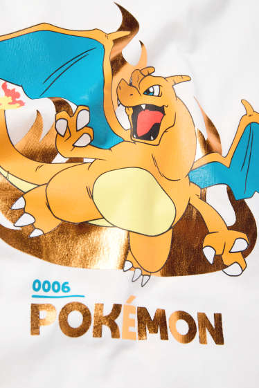 Children Boys - Pokémon - short sleeve T-shirt - white