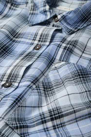 Nena - Camisa - de quadres - blau / blau clar