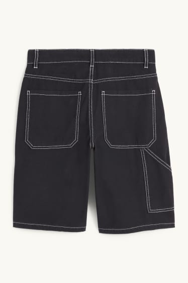 Children Boys - Bermuda shorts - black