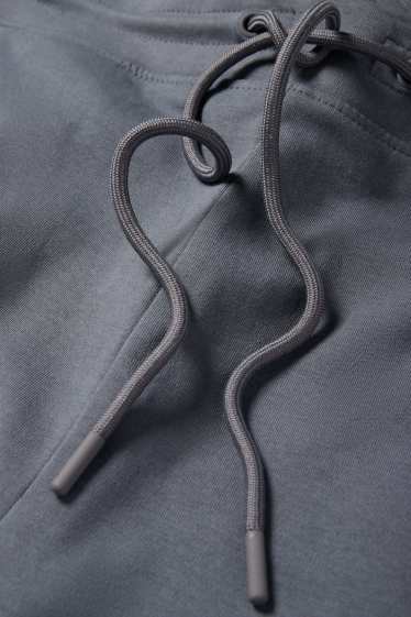 Hommes - Short en molleton - gris foncé