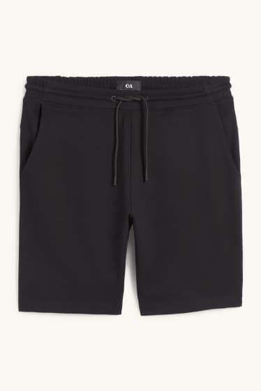 Herren - Sweatshorts - schwarz
