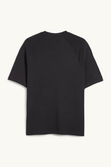 Bărbați - Tricou - relaxed fit - negru