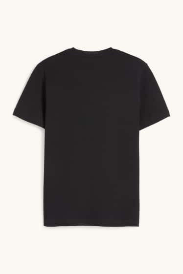 Hommes - T-shirt - regular fit - noir