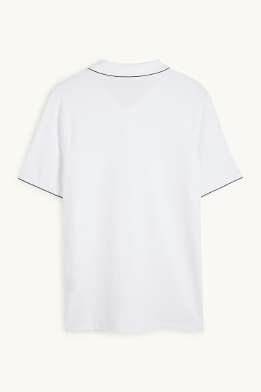 Home - Polo - slim fit - blanc
