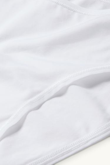 Donna - Confezione da 3 - slip - bianco