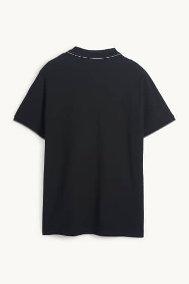 Men - Polo shirt - black