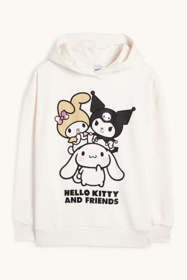 Nena - Hello Kitty and Friends - dessuadora amb caputxa - blanc trencat