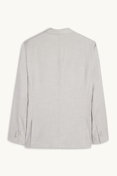 Herren - Baukasten-Sakko - Regular Fit - Flex - hellgrau