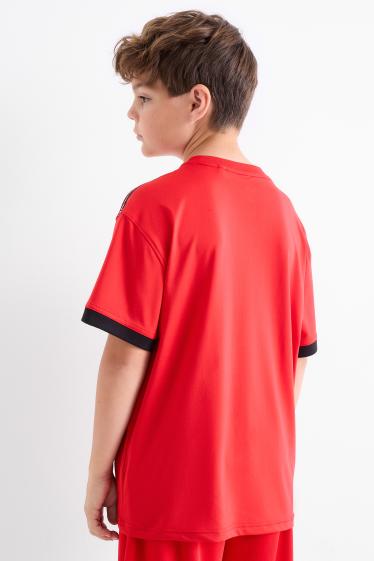 Kinder Jungen - Funktions-Shirt - rot