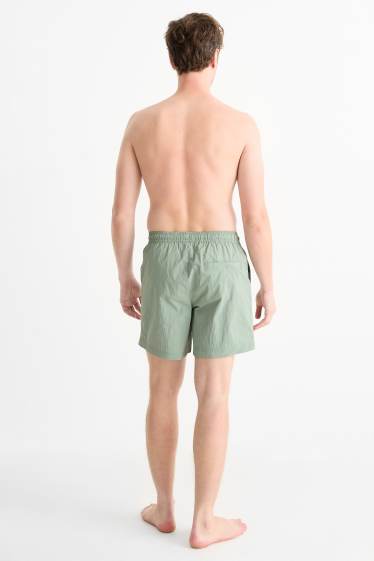 Men - Swim shorts - light green