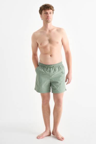 Men - Swim shorts - light green