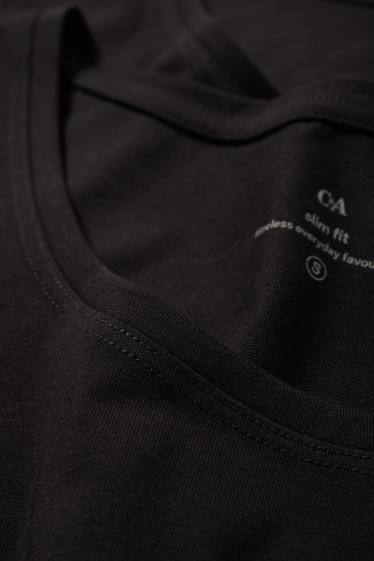 Dona - Paquet de 3 - samarreta de màniga curta - negre