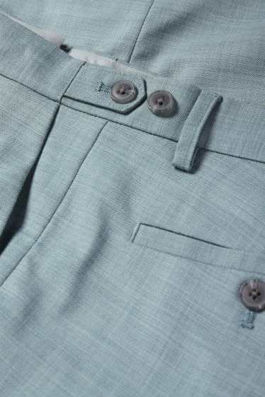 Heren - Broek uit het combi-systeem - regular fit - Flex - turquoise