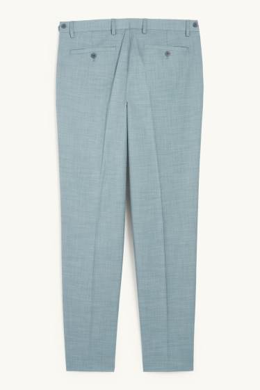 Heren - Broek uit het combi-systeem - regular fit - Flex - turquoise