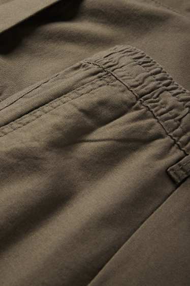 Hommes - Chino - regular fit - kaki