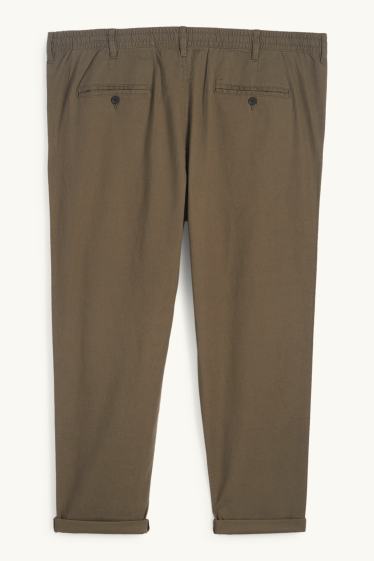 Hommes - Chino - regular fit - kaki