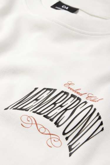 Hommes - T-shirt - oversize - blanc