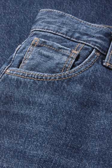 Enfants filles - Bermuda en jean - jean bleu